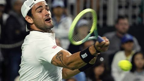 Berrettini withdraws from Italian Open with muscle tear