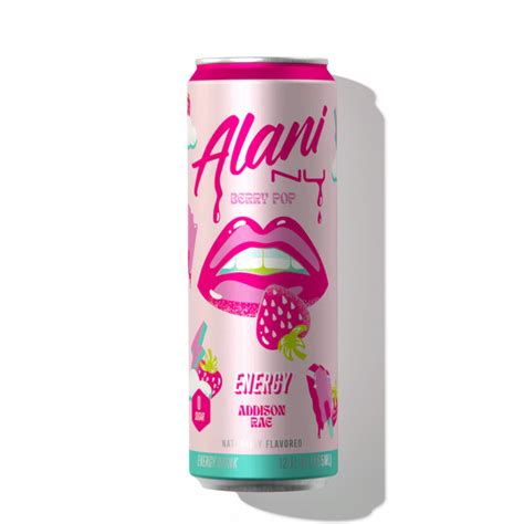 Berry pop alani. Alani NU Juicy Peach Energy Drink Can. 4.86 ( 1349) View All Reviews. 12 fl oz UPC: 0081003051382. Flavor: Juicy Peach. Purchase Options. Located in AISLE 27. $200 $2.99. SNAP EBT Eligible. 