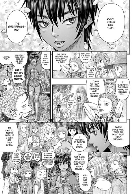Berserk chapter 374. Berserk Wiki is purely an unofficial Berserk encyclopedia, and does not pretend to be official in any way whatsoever. Community content is available under CC-BY-SA unless otherwise noted. Enter "Berserk Wiki"; a reliable source of anything related to Berserk and the work of Kentaro Miura. The story centers around Guts, an orphaned mercenary ... 