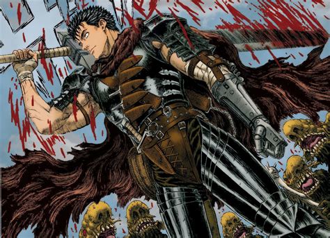 Bersk anime. Guts dream is to kill Griffith, but in his anger he leaves Casca alone who is the one person above all he values. This is covered in the future arcs and the 2016 Anime. He also gains new comrades (kinda). Griffith lost sigh of this and in the end lost himself. He later sacrificed everyone in order to achieve his dream. 