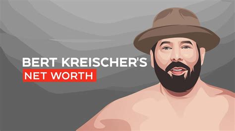 Bert Kreischer's net worth is $8 million as of 2023, with an estimated annual income of $500,000 or $2 million. His main income sources include speaking fees, Netflix specials, and podcasts like Bertcast and 2 Bears 1 Cave, which generate sponsors and advertisers.
