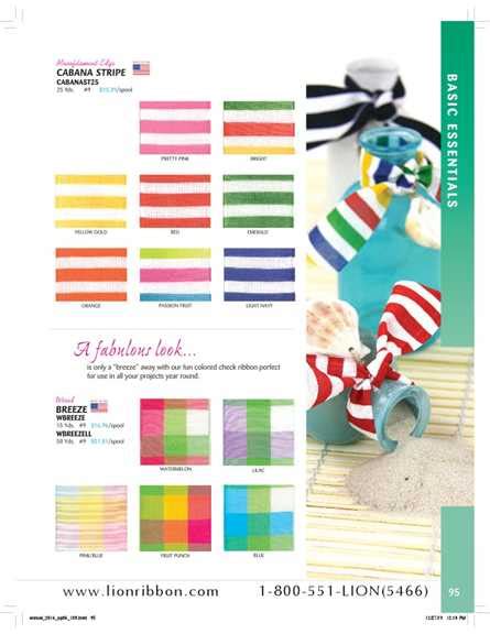 Berwick Offray Ribbon Catalog
