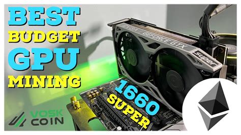 Best 1660 super for mining.  income with NiceHash 0.  NVIDIA GTX 1660 Super Your approx.  ...