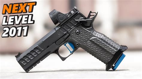 Best 2011 pistol. The Stealth Arms Platypus is a double-stack 1911, like no other. It’s got a great name and a smart fix for the usually expensive double-stack 1911 magazines, which can go for $50 to $70. Compared to that, a Glock 17 mag is only about $25. Stealth Arms decided to make their double-stack 1911 utilize Glock 17 magazines. 