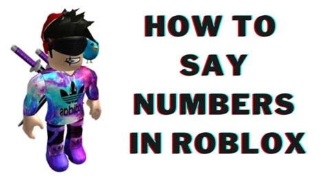 Best 4 ways on how to say numbers in Roblox 2024 September