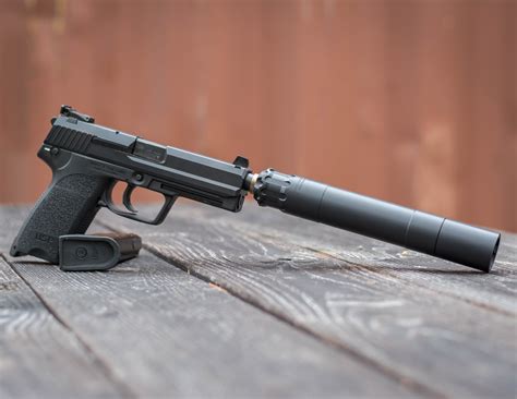Rugged Obsidian9. The Rugged Obsidian 9 is a fan favorite and even took the top spot on our Best 9mm Silencers of 2023 list. It is tough yet lightweight and modular. This extremely quiet, versatile silencer can be shot in the short- and long-configuration. It's also rated for 300 Blackout and is easy to clean.. 