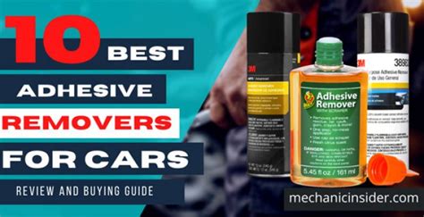 Best Adhesive Removers for Cars - Car Supplies Warehouse