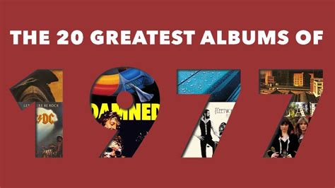 Best Albums of 1977 : Best Ever Albums