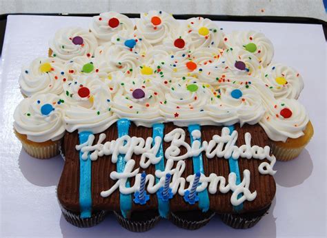 Best Birthday Cupcake Cakes Pull Apart Cake Ideas