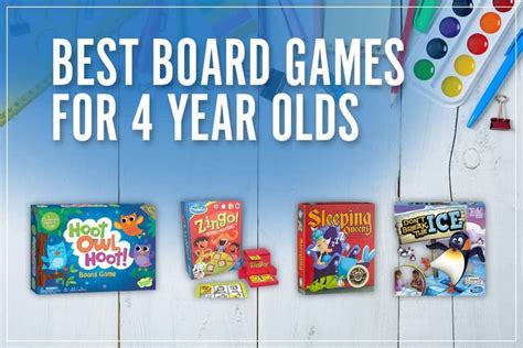 Best Board Games for 4 Year Olds [2023] Top Four Year Old Board Game