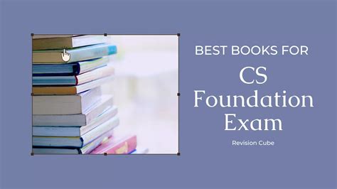 Best Books for CS Foundation Exam 2024