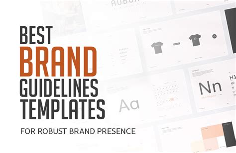 Best Brand Guidelines Templates Design Graphic Design Junction