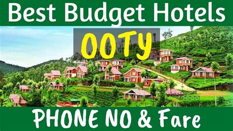 Best Budget Hotels In Ooty Ooty Hotels List With Phone No Ooty …