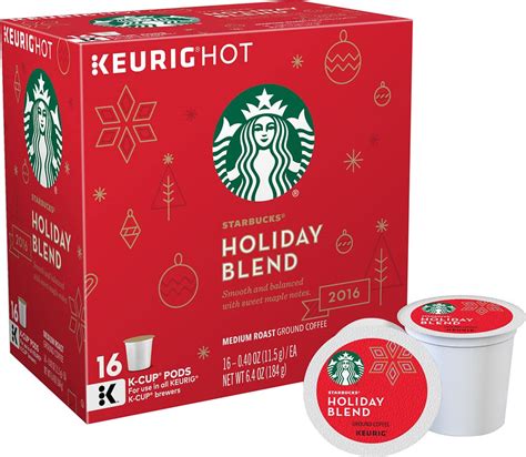 Best Buy Starbucks Holiday Blend KCup Pods (16Pack) 117433