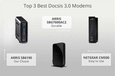 Best Cable Modem In 2024 (DOCSIS 3.0 vs 3.1, Comcast, Xfinity) …