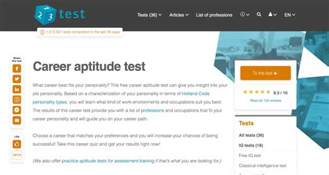 Best Career Test Free