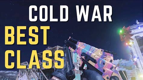 Best Class Setup Cold War