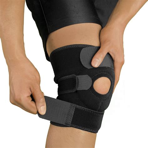 Best Compression Knee Brace Sleeve With Stabilizer Straps