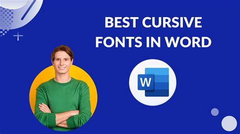 Best Cursive Fonts in Word Blogging Guide