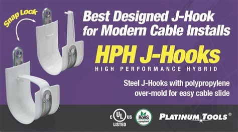 Best Designed J-Hook for Modern Cable Installs - Platinum Tools®