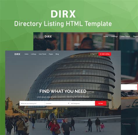 Best Directory Listing HTML Templates For Your Classified Website From