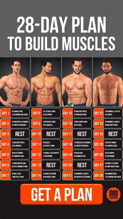 Best Exercises for Men to Gain Muscle and Bulk Up in 60 Days