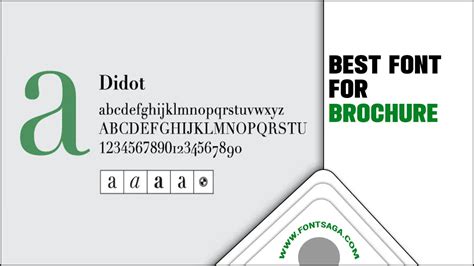 Best Font For Brochure A Comprehensive Guide