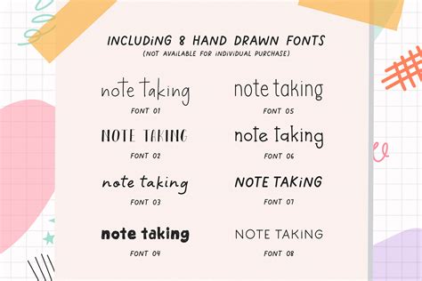 Best Fonts For Notes