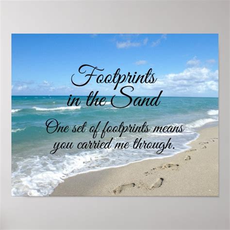 Best Footprints In The Sand Gift Ideas Zazzle