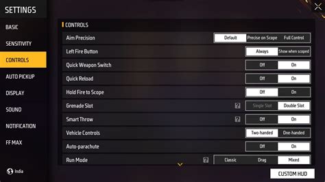 Best Free Fire MAX sensitivity and control settings for beginners to easily secure headshots