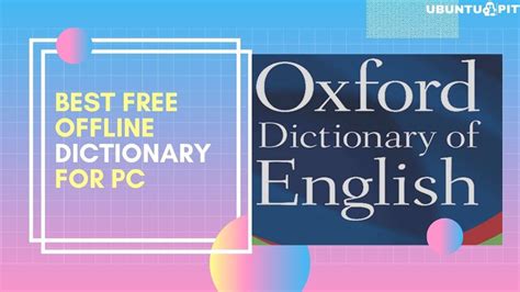 Best Free Offline Dictionary Apps For Windows PC 2024