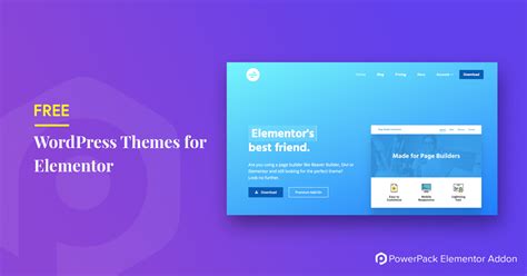 Best Free Wordpress Themes For Elementor Powerpack For Elementor