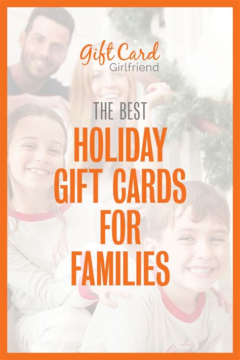 Best Gift Cards For Families