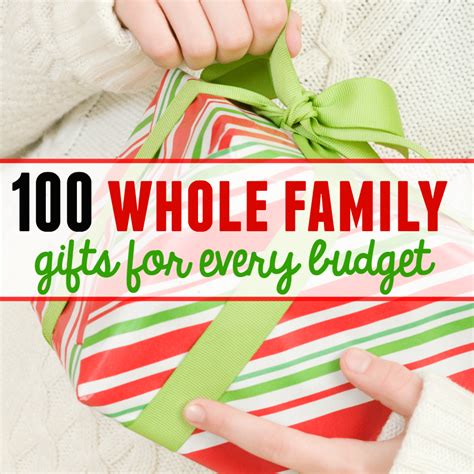 Best Gift Ideas For A Family