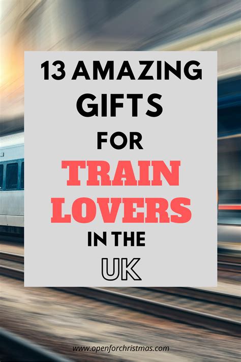 Best Gifts For Train Lovers