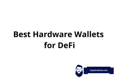 Best Hardware Wallets for DeFi [2024] - Use DeFi Safely