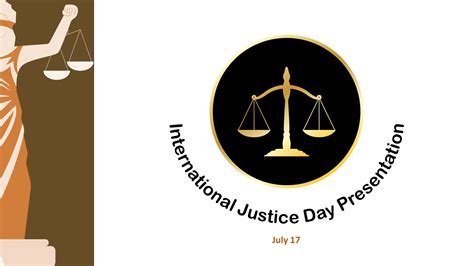 Best International Justice Day PowerPoint Slide PPT