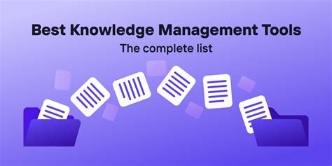 Best Knowledge Management Systems And Tools