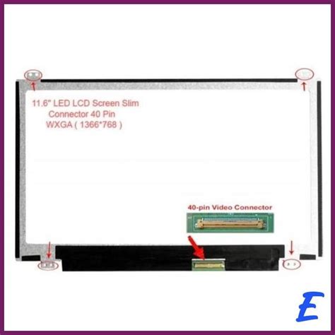 Best Lcd Led 11,6 11.6 Slim Acer 722 Acer 725 Acer 756