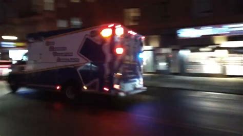 Best Midwood Volunteer Ambulance w Airhorn - YouTube