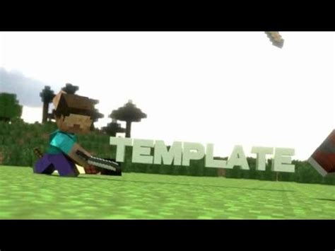 Best Minecraft Intro Template Blender Free Download 19