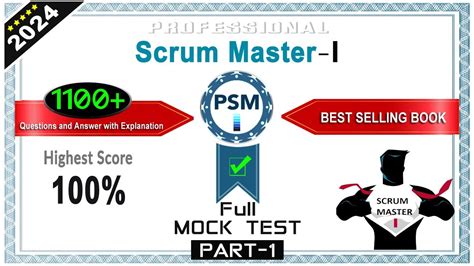 Best Mock Test For PSM-1 Scrum.org