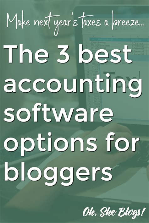 Best Online Accounting Software for Bloggers Oh, She Blogs!