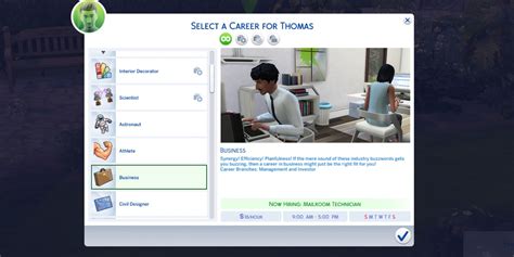 Best Paying Career Sims 4