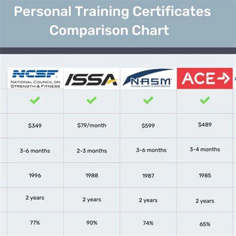 Best Personal Trainer Certification Programs of 2022
