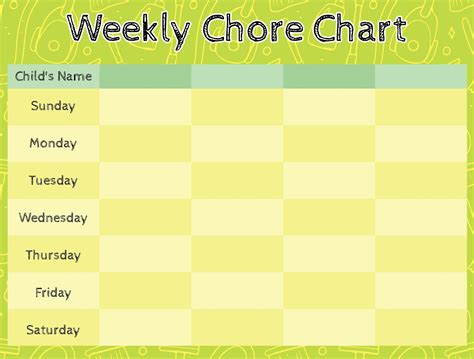 Best Printable Chart