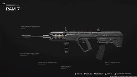 Best RAM7 loadout and class setup in MW3 Best RAM7 build for