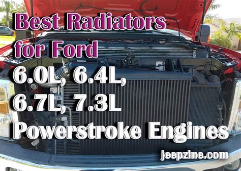 Best Radiators for Ford 6.0L, 6.4L 6.7L, 7.3L Powerstroke Engines ...