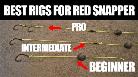 Best Red Snapper Rigs for any experience level! - YouTube