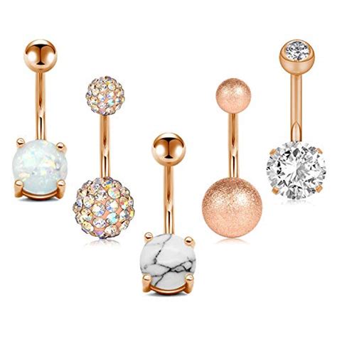 Best Rose Gold Belly Button Rings - bdteletalk.com